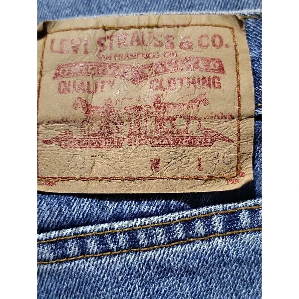 Levi's 517 Boot Cut Light Denim Jeans Men Size 36 x 36